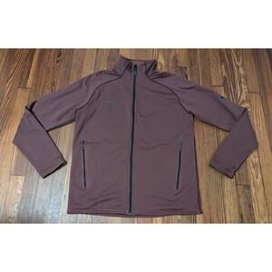 Mammut Maroon Mens XL Full Zip Jacket